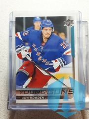 2018-19 Upper Deck #215 Brett Howden New York Rangers